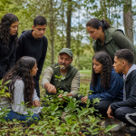 Estudantes participam de atividade de educação ambiental em Mogi das Cruzes